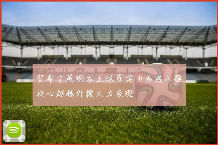 贺希宁展现本土球员实力或成八强核心超越外援火力表现
